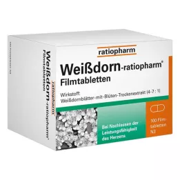 WEISSDORN-RATIOPHARM Filmtabletten, 100 St