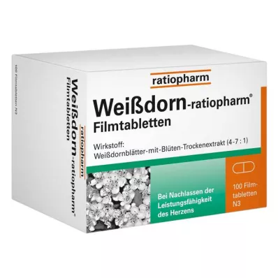 WEISSDORN-RATIOPHARM Filmtabletten, 100 St