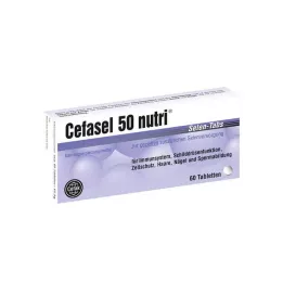 CEFASEL 50 nutri Selen-Tabs, 60 St
