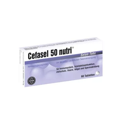 CEFASEL 50 nutri Selen-Tabs, 60 St