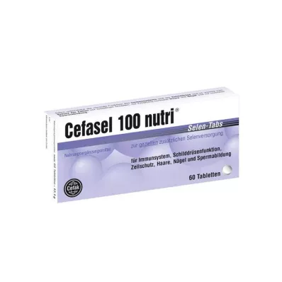 CEFASEL 100 nutri Selen-Tabs, 60 St CEFASEL 100 nutri Selen-Tabs, 60 St
