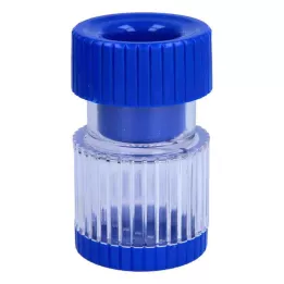 TABLETTENMÖRSER blau-transparent, 1 St