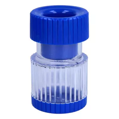 TABLETTENMÖRSER blau-transparent, 1 St TABLETTENMÖRSER blau-transparent, 1 St