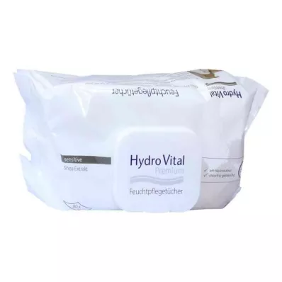 Hydrovital Feuchtpflegetücher mit Shea (80 stk)