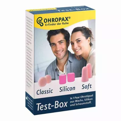 Ohropax Test-box 3 Sorten Ohrstöpsel (3x2 stk)