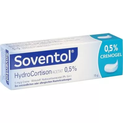 SOVENTOL Hydrocortisonacetat 0,5% Creme, 15 g