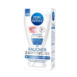 PERLWEISS Raucher Zahnweiß Zahncreme, 50 ml