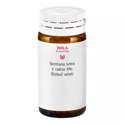 GENTIANA LUTEA 5% Urtinktur Globuli velati, 20 g