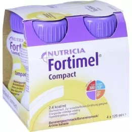 FORTIMEL Compact 2.4 Bananengeschmack, 4X125 ml