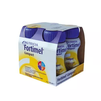 Fortimel Compact 2.4 Bananengeschmack, 4X125 ml