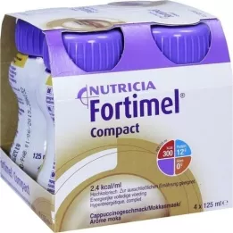 FORTIMEL Compact 2.4 Cappuccinogeschmack, 4X125 ml