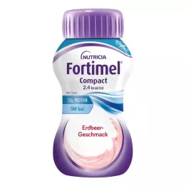 FORTIMEL Compact 2.4 Erdbeergeschmack, 4X125 ml