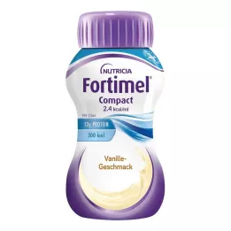 FORTIMEL Compact 2.4 Vanillegeschmack, 4X125 ml