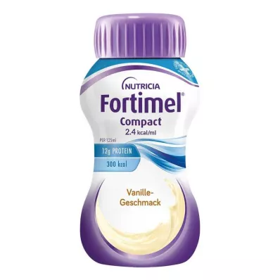 Fortimel Compact 2.4 Vanillegeschmack, 4X125 ml
