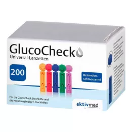 GLUCOCHECK Lanzetten Universal, 200 St