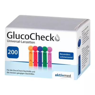 GLUCOCHECK Lanzetten Universal, 200 St