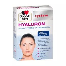 DOPPELHERZ Hyaluron system Kapseln, 30 St