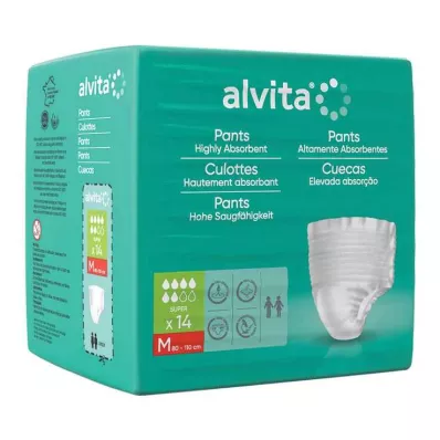 ALVITA Inkontinenz Pants super medium, 14 St