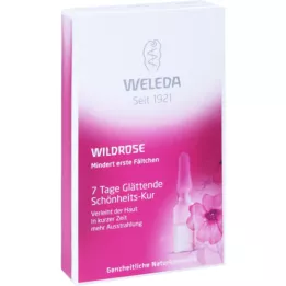 WELEDA Wildrose 7 Tage glättende Schönheits-Kur, 7X0.8 ml
