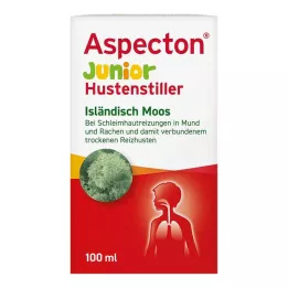 ASPECTON Junior Hustenstiller Isländisch Moos Saft, 100 ml