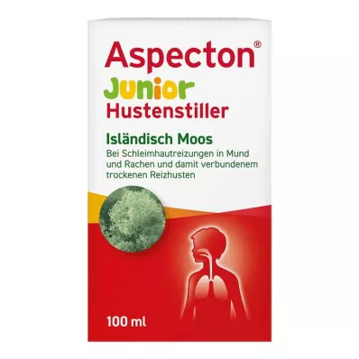 ASPECTON Junior Hustenstiller Isländisch Moos Saft, 100 ml