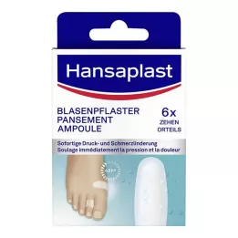 HANSAPLAST Blasenpflaster klein, 6 St