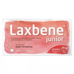 Laxbene junior 30x4 g Pulver für Kinder von 6 Monaten - 8 Jahre, 30X4 g