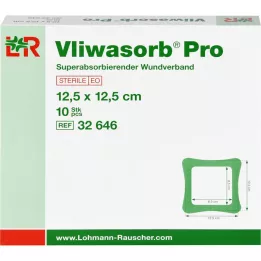 VLIWASORB Pro superabsorb.Komp.steril 12,5x12,5 cm, 10 St