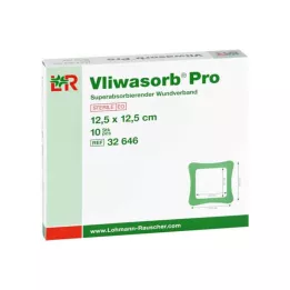 VLIWASORB Pro superabsorb.Komp.steril 12,5x12,5 cm, 10 St
