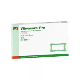 VLIWASORB Pro superabsorb.Komp.steril 12,5x22,5 cm, 10 St