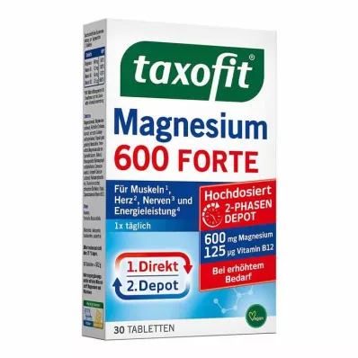 Taxofit Magnesium 600 Forte Depot Tabletten, 30 St