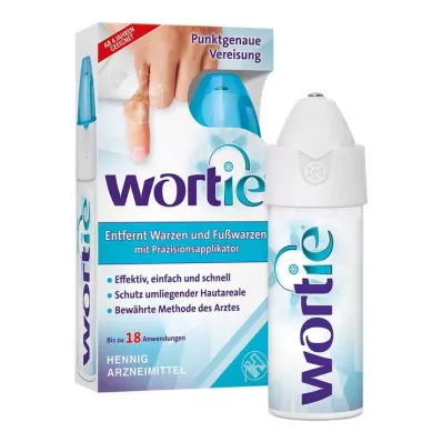 WORTIE gegen Warzen und Fußwarzen mit Applikator, 50 ml WORTIE gegen Warzen und Fußwarzen mit Applikator, 50 ml