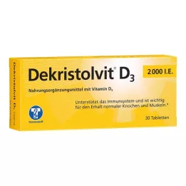 DEKRISTOLVIT D3 2.000 I.E. Tabletten, 30 St