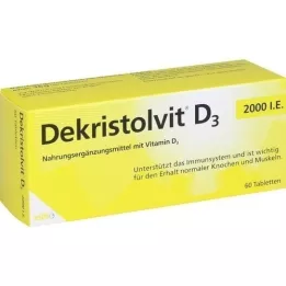 DEKRISTOLVIT D3 2.000 I.E. Tabletten, 60 St