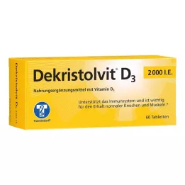 DEKRISTOLVIT D3 2.000 I.E. Tabletten, 60 St