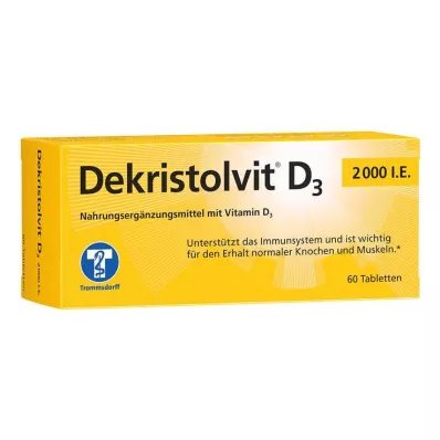 DEKRISTOLVIT D3 2.000 I.E. Tabletten, 60 St