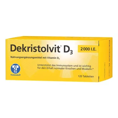DEKRISTOLVIT D3 2.000 I.E. Tabletten, 120 St