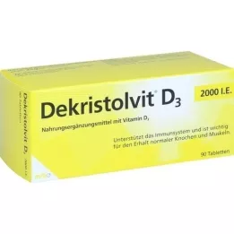 DEKRISTOLVIT D3 2.000 I.E. Tabletten, 90 St
