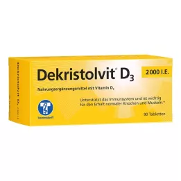 DEKRISTOLVIT D3 2.000 I.E. Tabletten, 90 St