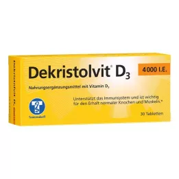 DEKRISTOLVIT D3 4.000 I.E. Tabletten, 30 St