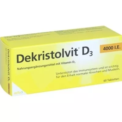 DEKRISTOLVIT D3 4.000 I.E. Tabletten, 60 St