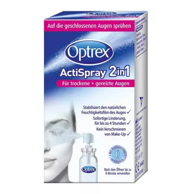 OPTREX ActiSpray 2in1 f.trockene+gereizte Augen, 10 ml