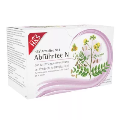 H&amp;S Abführtee N Filterbeutel, 20X1.0 g