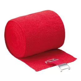 HÖGA-LASTIC Color Idealbinde 8 cmx5 m rot cello., 1 St