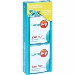 LACTOSTOP 3.300 FCC Tabletten Klickspender Dop.Pa., 2X100 St