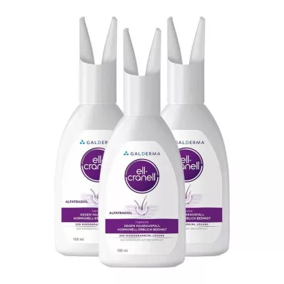 Ell-Cranell bei hormonell-erblich bedingtem Haarausfall, 3X100 ml
