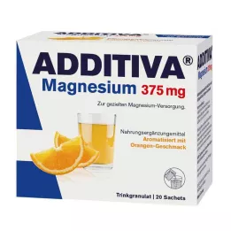 ADDITIVA Magnesium 375 mg Sachets Orange, 20 St