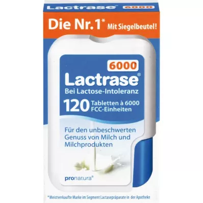 LACTRASE 6.000 FCC Tabletten im Klickspender, 120 St