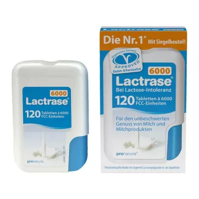 Lactrase 6.000 FCC Tabletten im Klickspender, 120 St