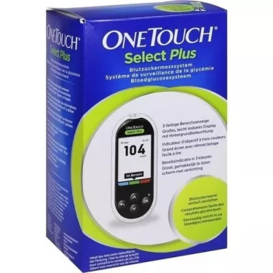 ONE TOUCH Select Plus Blutzuckermesssystem mg/dl, 1 St